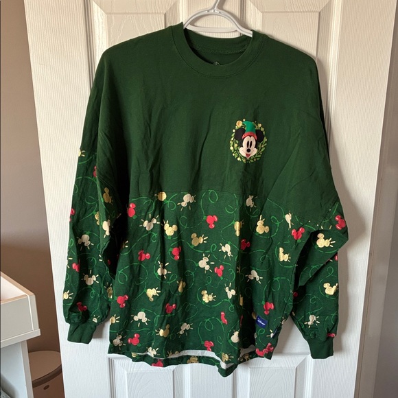 Disney Tops - NWOT Disney Christmas Spirit Jersey, Size Small